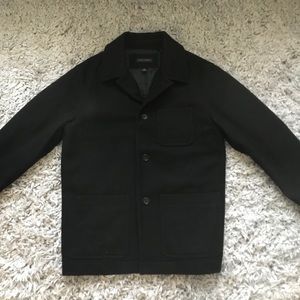 Banana Republic Men’s Black Wool Winter Coat (S)